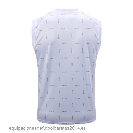 Nuevo Entrenamiento Sin Mangas Paris Saint Germain 23/24 Blanco Baratas